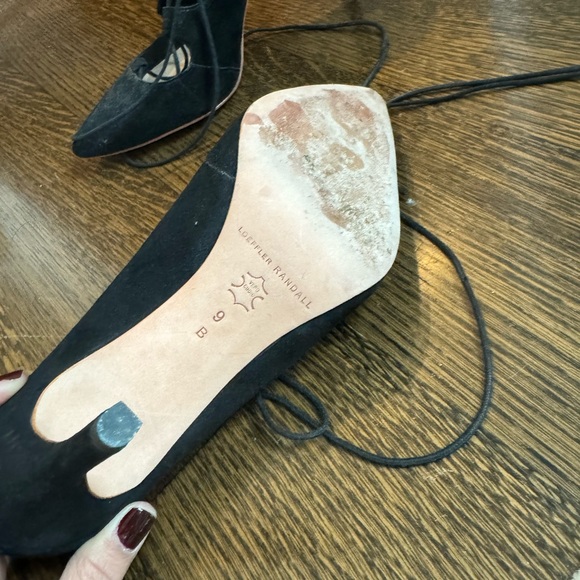 Loeffler Randall lace up heels - Picture 4 of 4